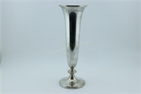 12 1/4" Tall Sterling Silver Flower Vase