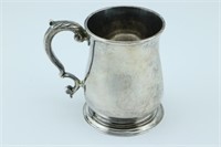 1745 Gurney & Cook Sterling Silver Mug