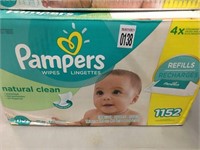 PAMPERS WIPES RECHARGES 1152 PCS