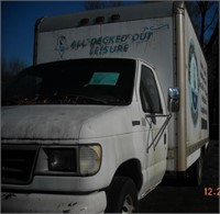 1993 Ford E350 Box Truck