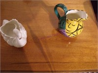 2 Ceramic  Pieces