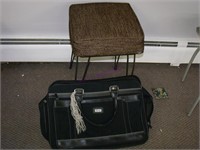Carry Bag  & Upholstered Stool