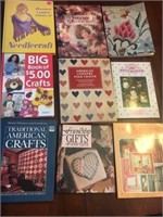 Lot of 9 crafting books