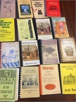 Lot of 12 local cookbooks