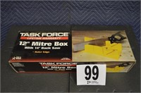 Task Force 12" Mitre Box & Saw