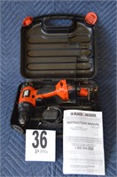 Black & Decker 9.6 V screwdriver/drill