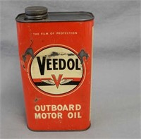 VEEDOL OUTBOARD MOTOR OIL IMP. QT. CAN