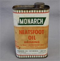 MONARCH NEATSFOOT OIL DRESSING 16 FL. OZ. CAN