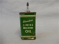 STAINLESS SEWING MACHINE OIL 4 FL. OZ. OILER