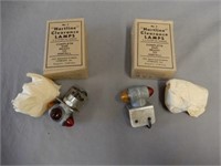 LOT OF 2 HARTLINE CLEARANCE LAMPS NO. 4 / BOX