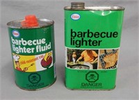LOT OF 2 ESSO BARBECUE LIGHTER 32 OZ. CANS