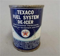 TEXACO FUEL SYSTEM DE-ICER 4 FL. OZ. TIN