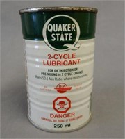 QUAKER STATE 2 CYCLE LUBRICANT COIN BANK