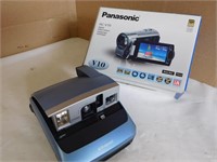 Panasonic Digital Video Camera, Polaroid Camera