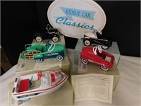 4 Classic Kiddie Cars