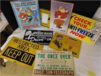 Signs-Vintage & others