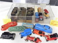 Lot-Vintage Cast Iron Cars(some plastic),