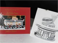 2 Items NIB-The Village Collection "Jack's Diner"&