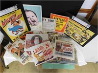 Large Lot of Misc. Signs & Vintage Pictures