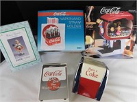 NIB Coca Cola Collectibles-Napkin Holder, Carhop,