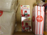 Coca Cola Lot-Plastic Cups, Lights, Napkins,& More