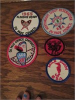 Vintage 1960's Boy Scout Patches (5)