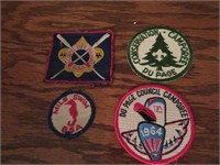 Vintage 1960's Boy Scout Patches (4)