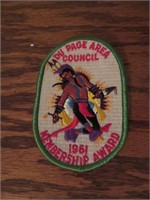 Vintage 1961 Du Page Council Boy Scout Patch
