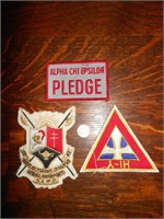 Vintage Fraternity Patches