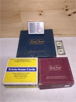 Trivia Game set and playing cards