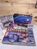 Games-Battleship, Imaginiff, Chess, Playing cards