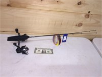 Expedition Ice Fishing Rod & Reel lot of 2