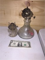 Old Oil Lamps, small one from the 1800's