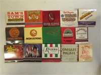 Collectable matchbooks mostly casino