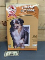 Indoor Out Door Doggie Door Opened Never Used