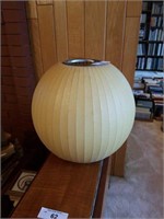 Vintage Skin or Paper Lamp Shade