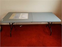 6ft. PERFECT HOME Folding Table