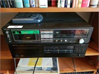 Technics Cassette Recorder and 2 CD Players