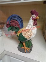 13" ROOSTER CHICKEN DECO