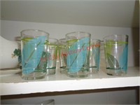 6 JUICE GLASSES