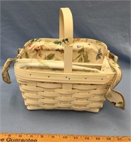 Longaberger collectibles, brand new: Basket is 5.5