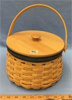 Longaberger collectibles, brand new: Basket is 6.5