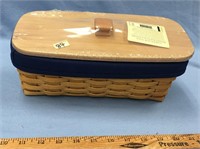 Longaberger collectibles, brand new: Basket is 6x1