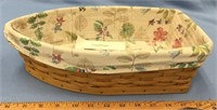 Longaberger collectibles, brand new: Boat shaped b