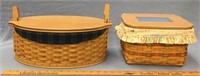 Longaberger collectibles, brand new:  Lot of two:
