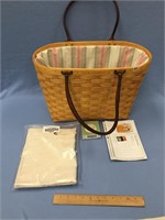 Longaberger collectibles, brand new: basket - 12x1