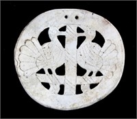 South Appalachian Mississippian Carved Gorget