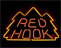Red Hook Beer Advertising Neon Bar Light Sign