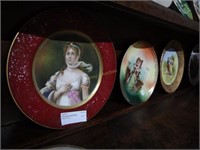 5 European Portrait Plates