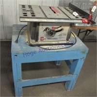 10" table saw, works